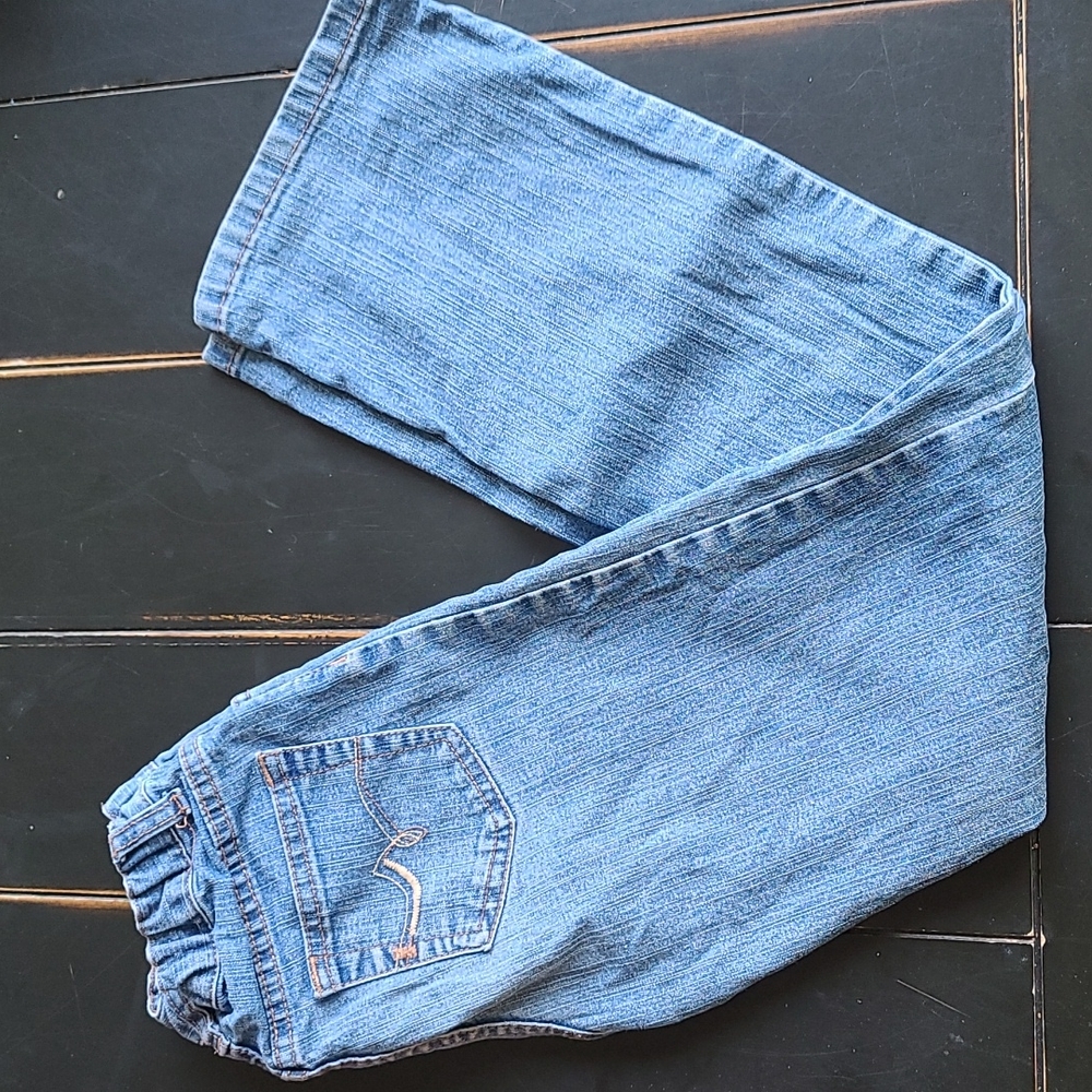 Gently Used Girls Bootcut Flared Jeans Size 8